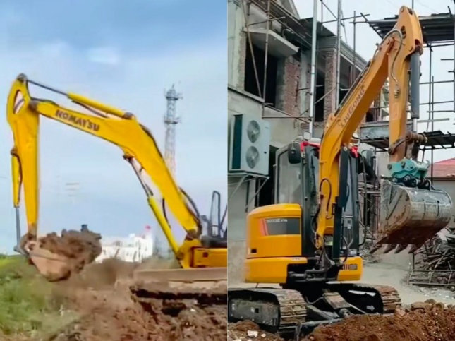PC35 excavator 